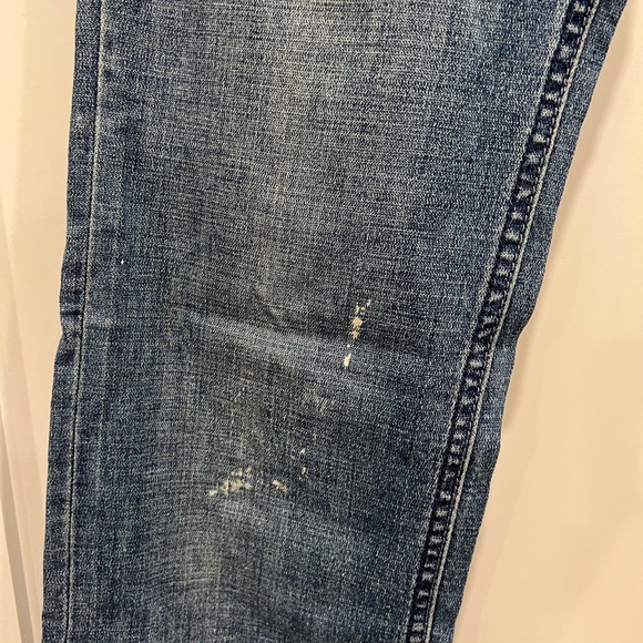 Low rise Roxy jeans, brand distressed, straight leg - Picture 6 of 12